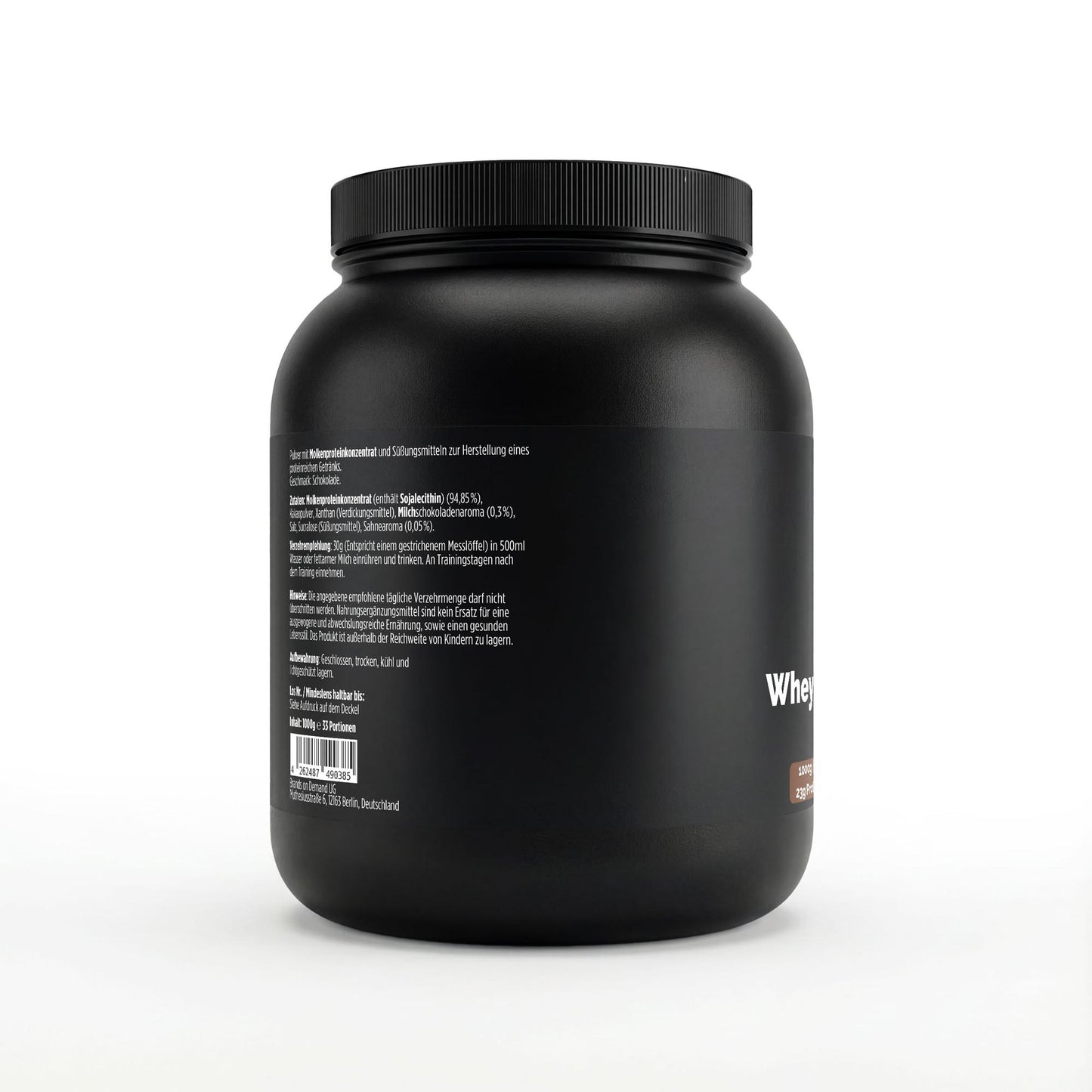 Premium Whey Protein Schokolade - 1.000g