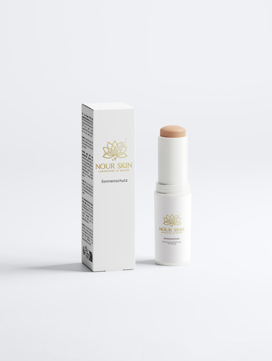 Nour Skin Sonnenschutz SPF50 Stick, mit Tönung