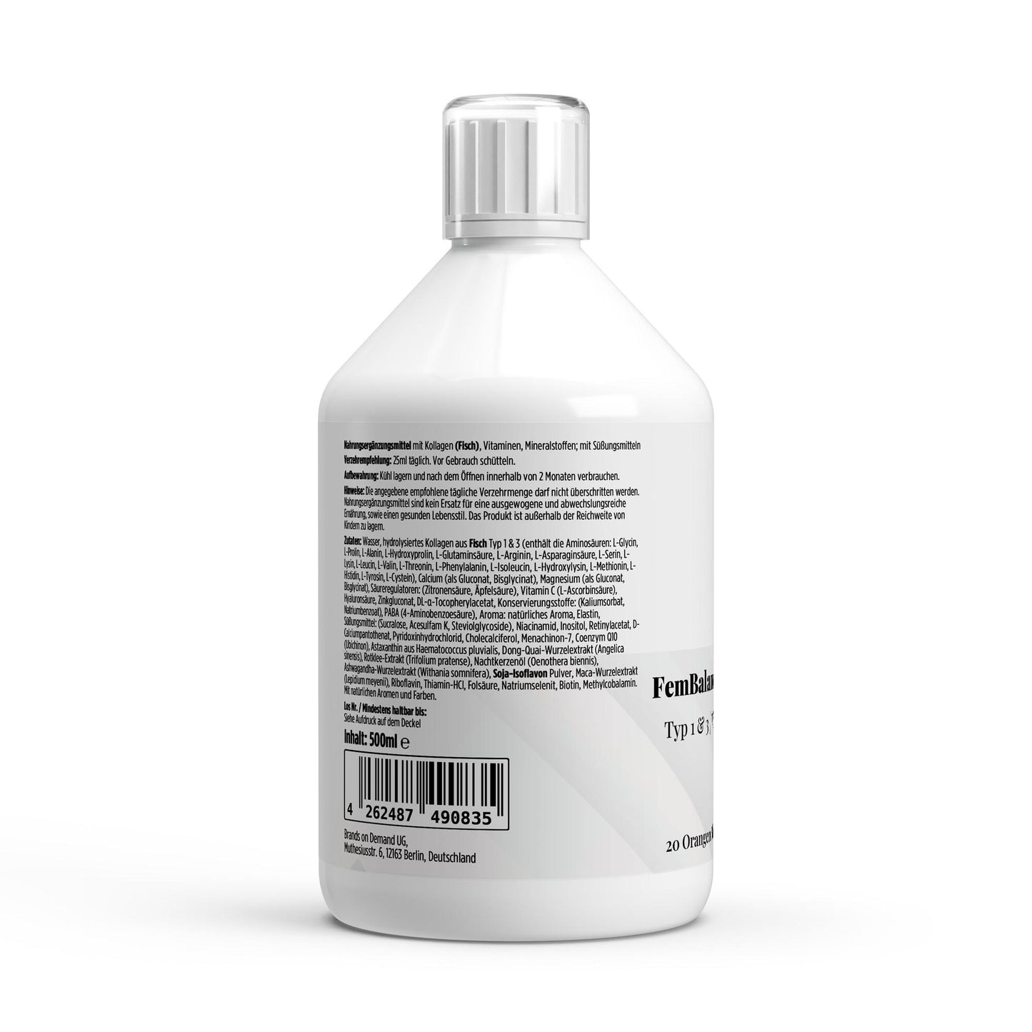 FemBalance Shots Plus+ - 500ml