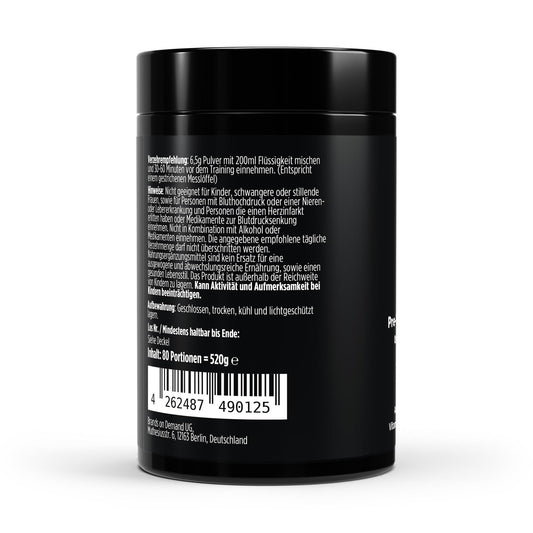 Pre-Workout Booster Orange - 520g