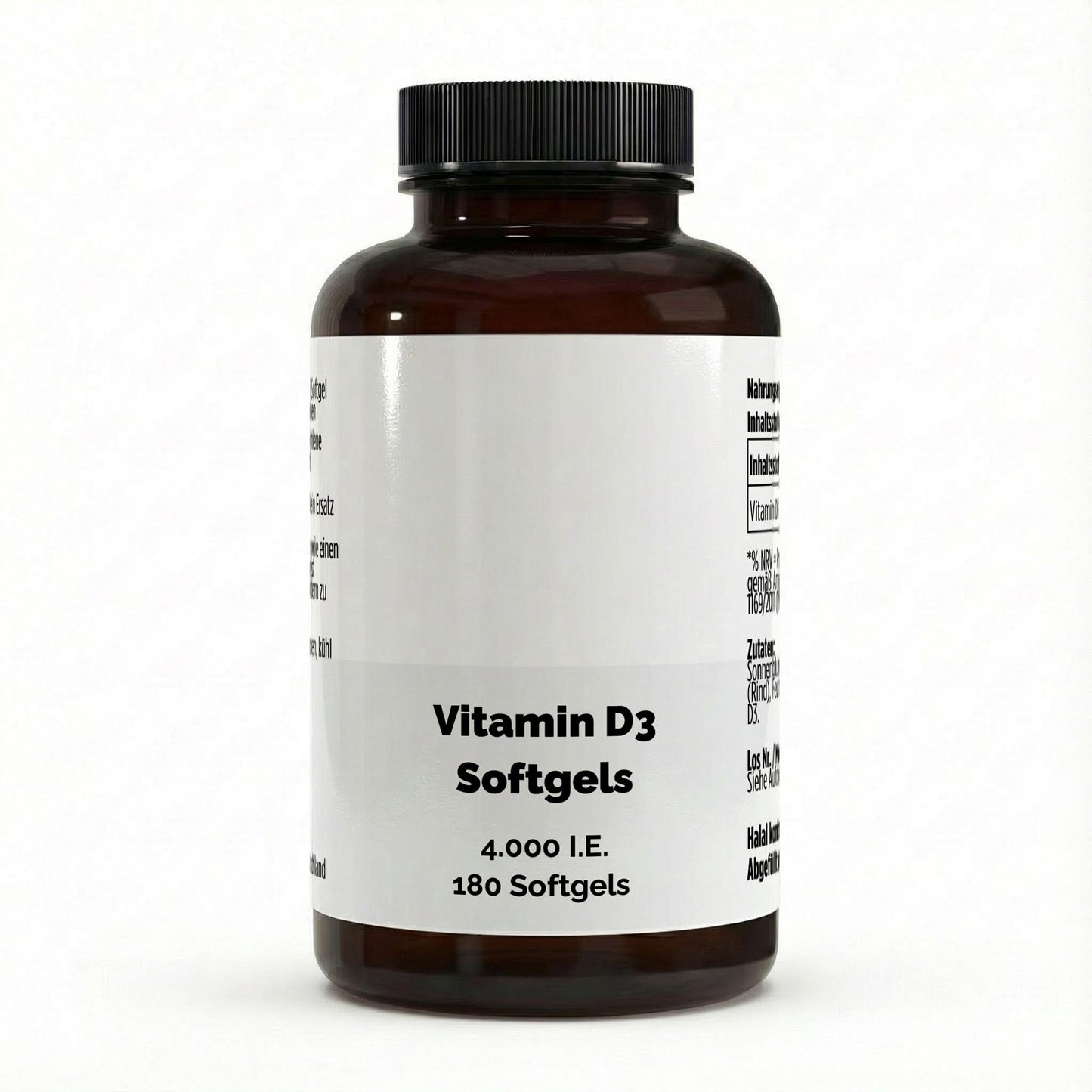 Vitamin D3 4.000 IE - 180 Softgels