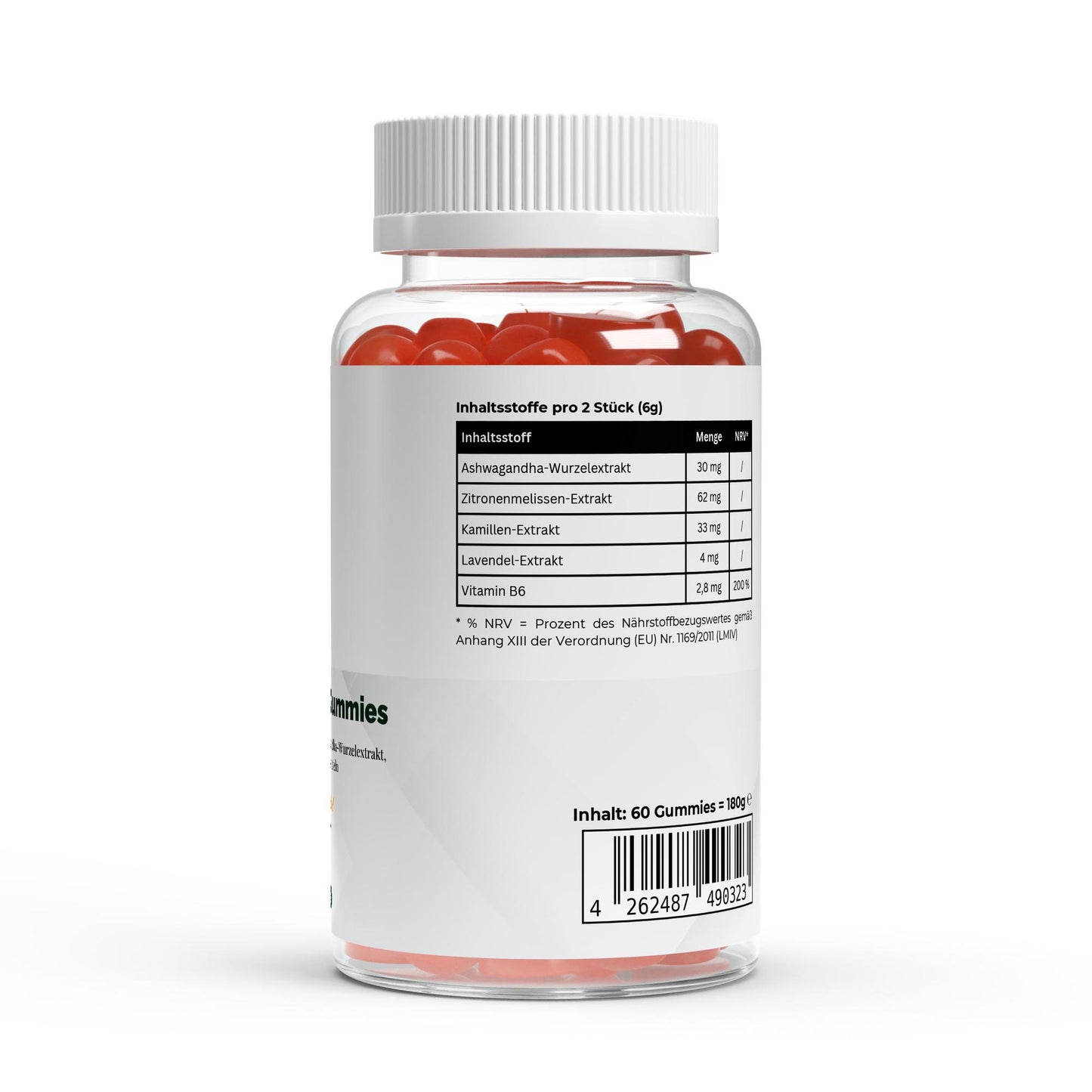 Ashwagandha + Vitamin B6 Gummies - 60 Stk.