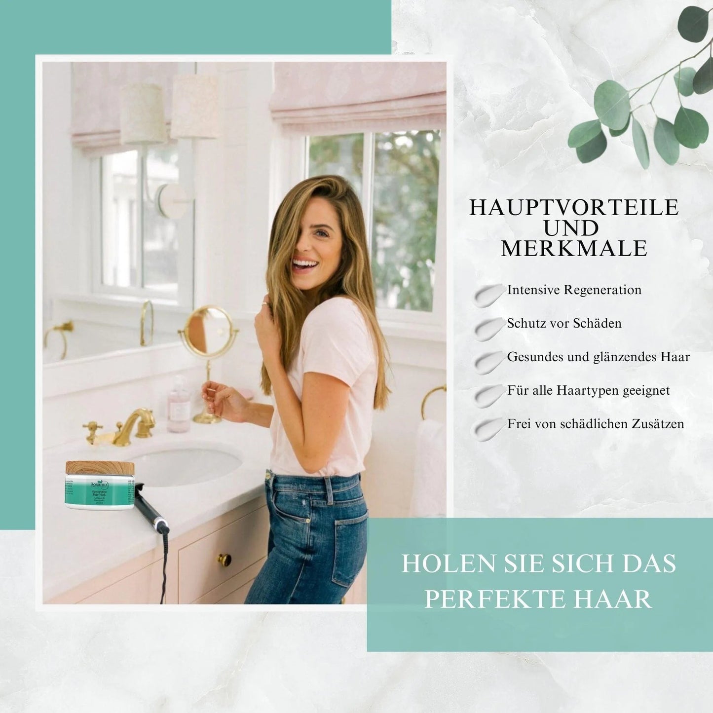 Aufbauende Haarmaske