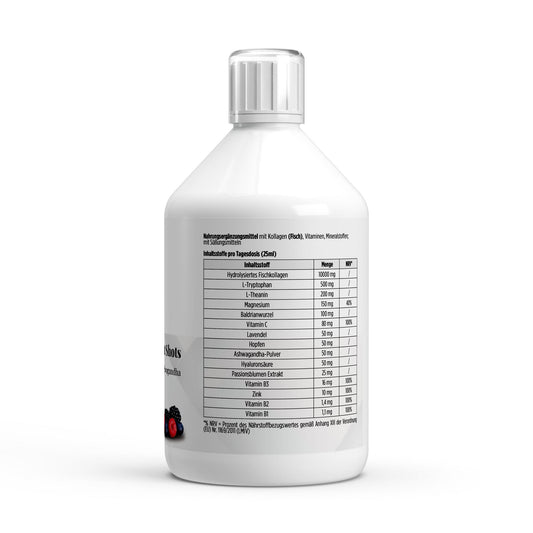 Kollagen Night Plus+ (1500 DA) Shots - 500ml